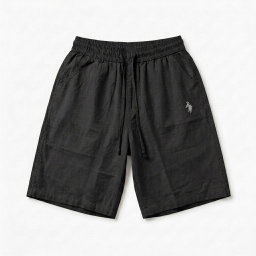 Cotton Half pant for Men | Black