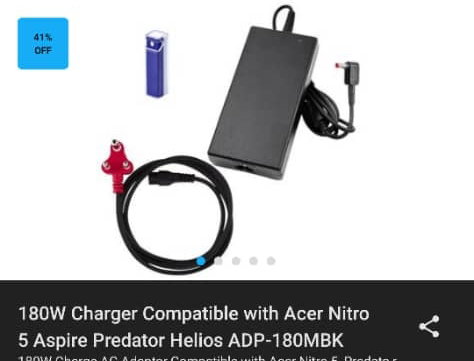 Acer Laptop Charger