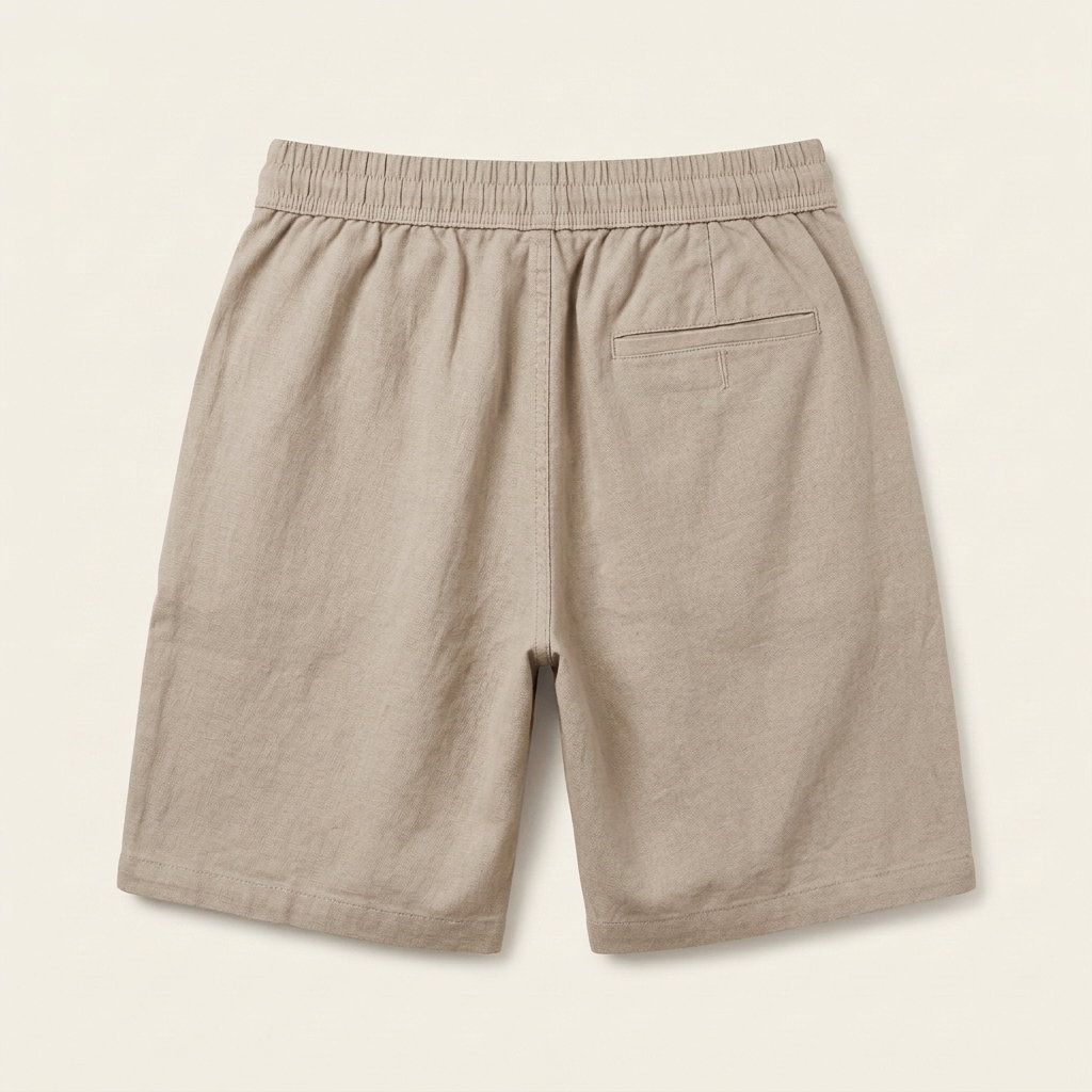 Cotton Half pant for Men |  Cream _1