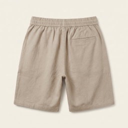 Cotton Half pant for Men |  Cream 