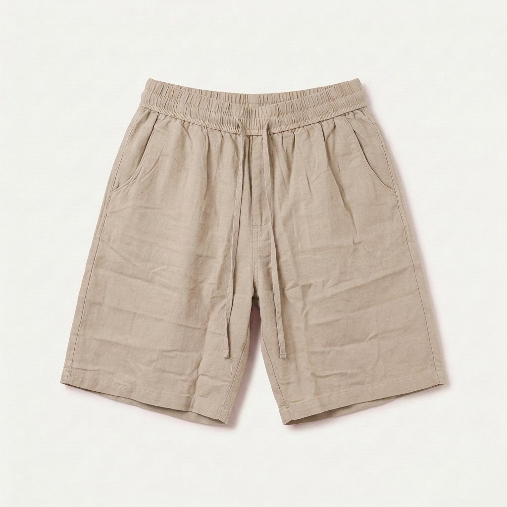 Cotton Half pant for Men |  Cream _0