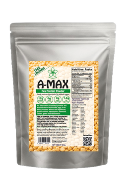 AMAX Organic Pea Protein Powder 有机豌豆蛋白 500g (Expiry June 2028)