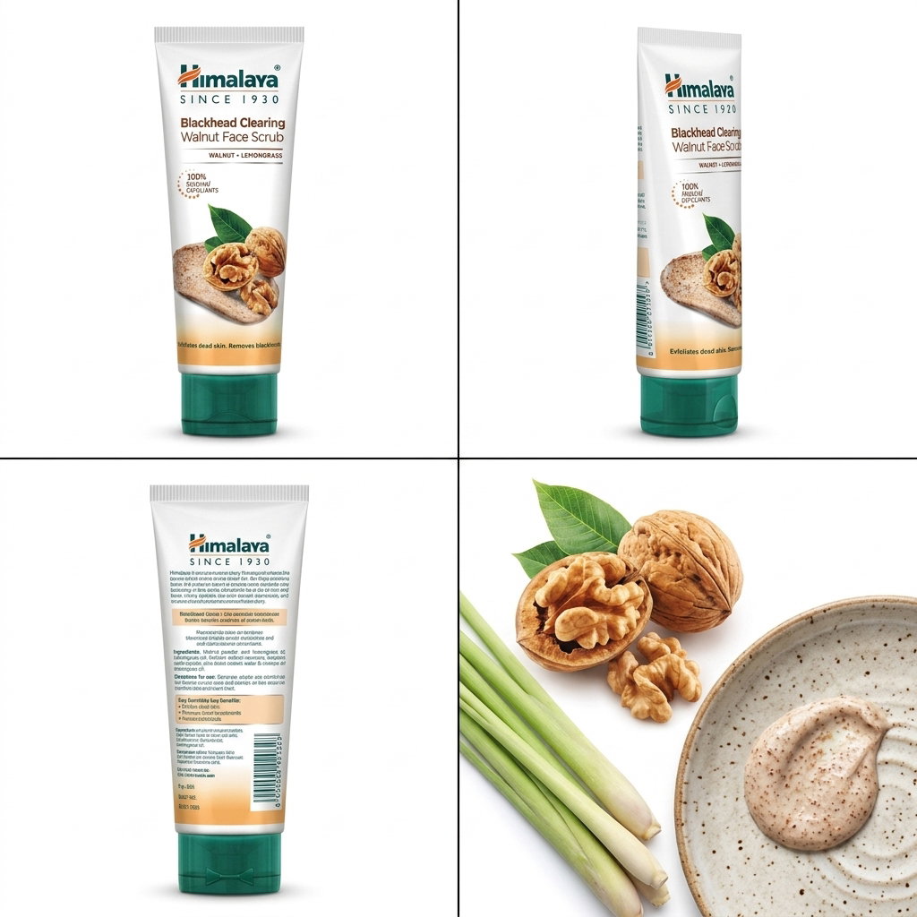 Blackhead Clearing Walnut Face Scrub - 50g_2