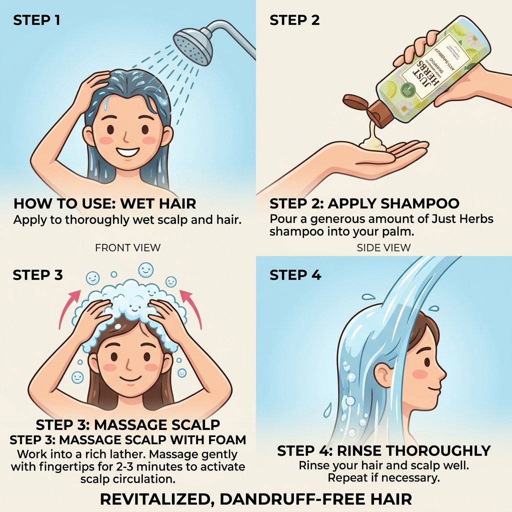 Anti Dandruff Shampoo| Lemon, Bhringraj | 200ml_2