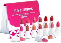 Ayurvedic Creamy Matte Micro Mini Lipstick Kit | 16 Shades