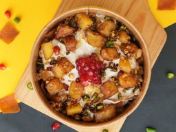 Spicy Potato Fatteh