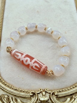 Peach Pink Vajra Protection Bracelet