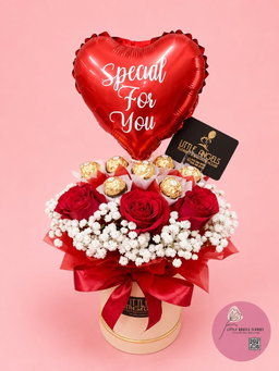 Roses and Ferrero Box