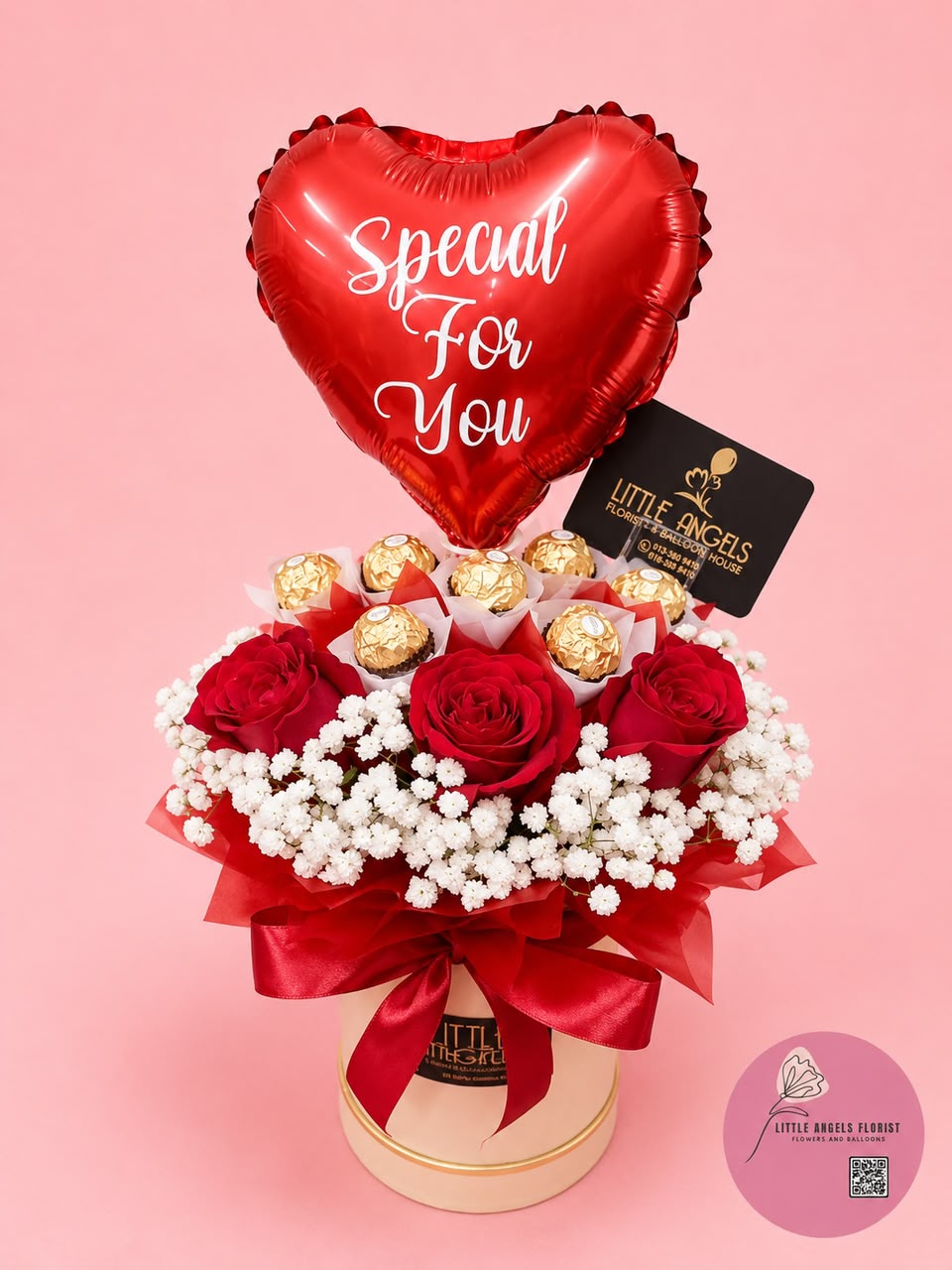 Roses and Ferrero Box