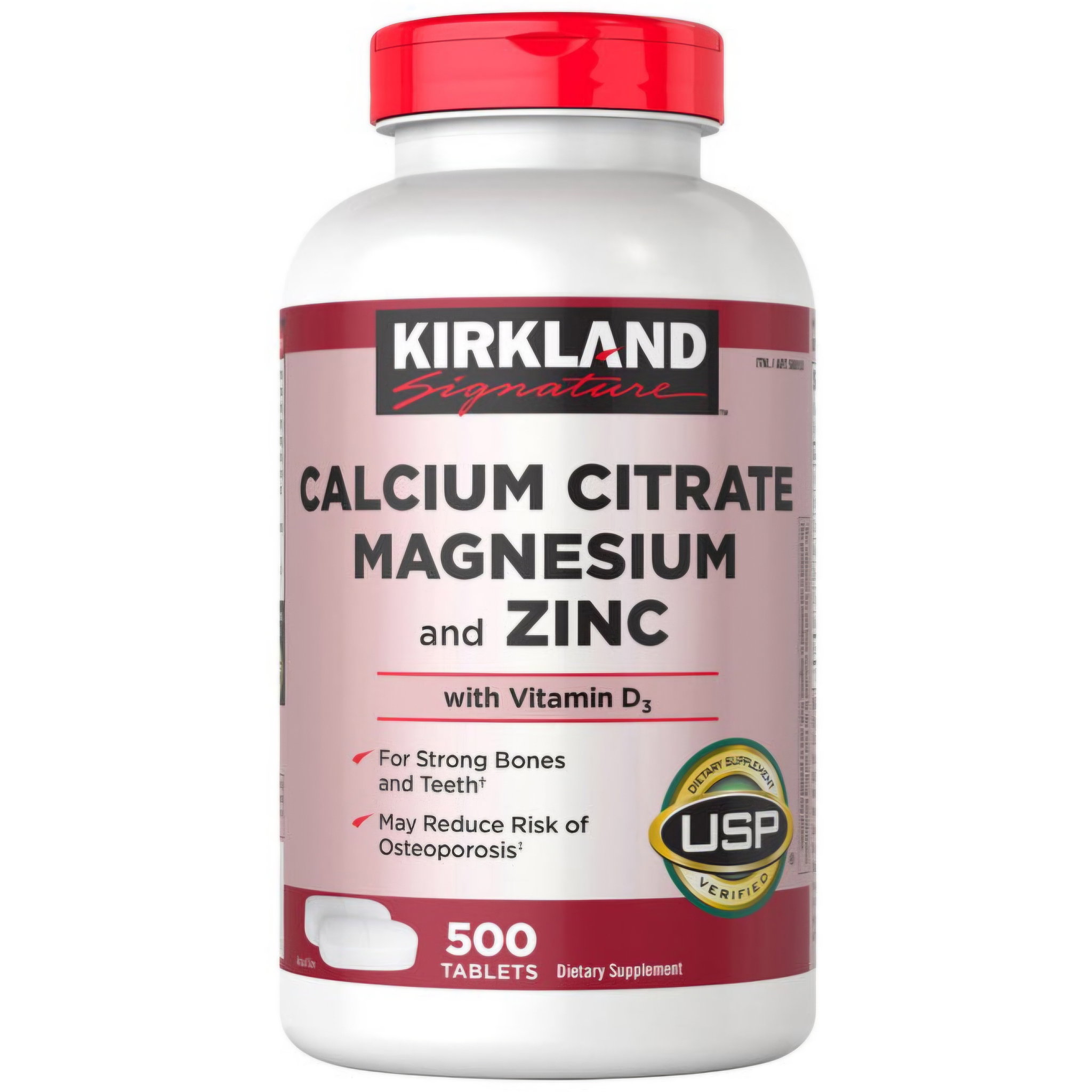 Kirkland - Calcium Citrate 500mg with Magnesium, Zinc and Vitamin D3 _0