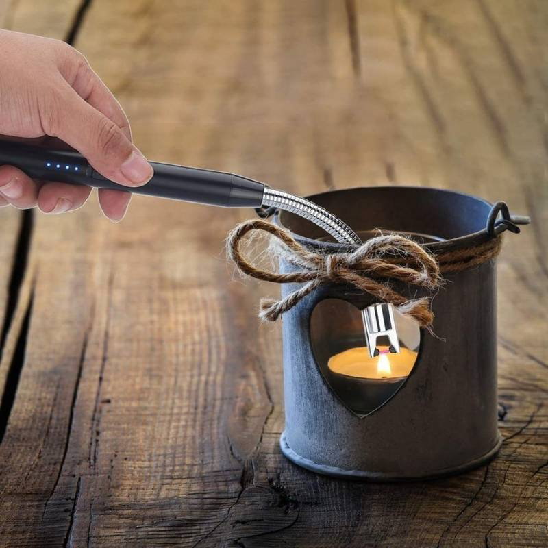 ​360° Flexible Long Neck Electric Candle Lighter - Rechargeable USB Plasma Lighter_4