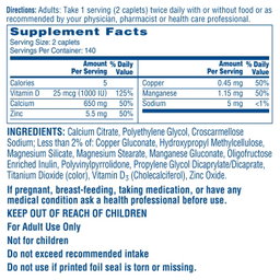 Citracal Maximum Plus Calcium Citrate + D3, 280 Caplets(Exp:01/2028)
