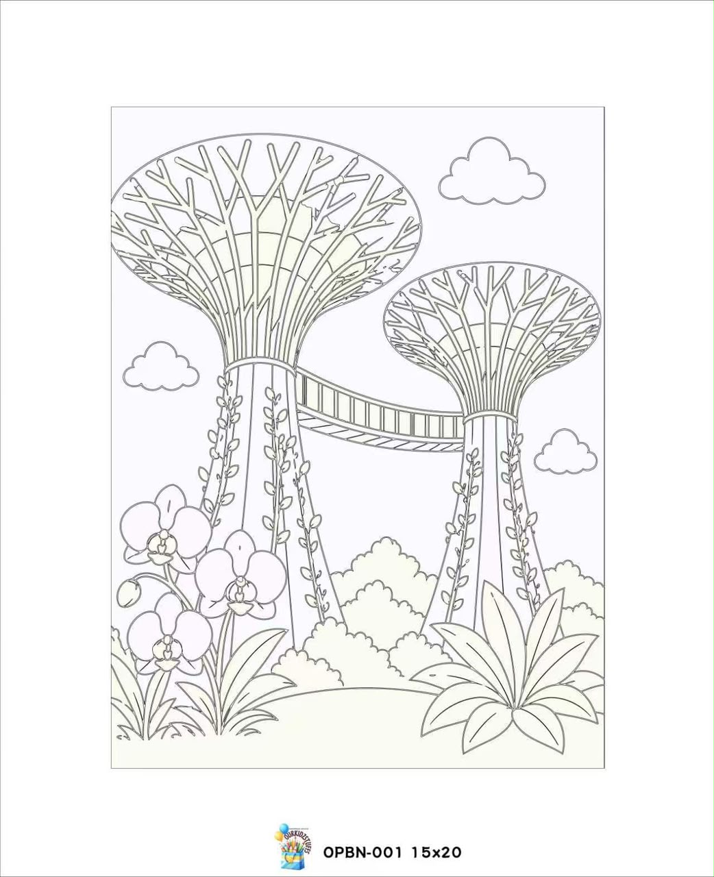 🇸🇬 Singapore Landmarks Canvas Painting Kit (15cm × 20cm)_5