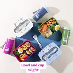 Lunch bowl and cup