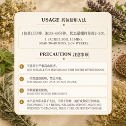 土 - 脾健养浴 Spleen Grounding Herbal Bath