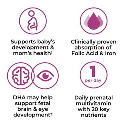 Nature Made Prenatal Folic Acid + DHA, 150 Softgels(Exp:11/2027)