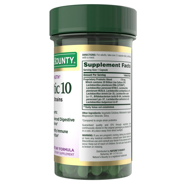 Nature's Bounty Ultra Strength Probiotic 10, 70 Capsules(Exp:11/2027)_3