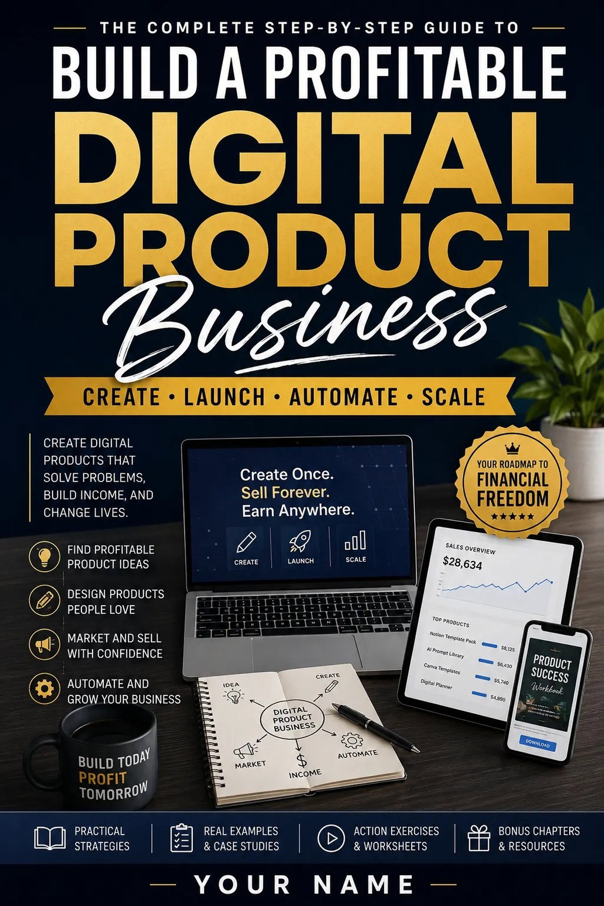 Step By Step Blue Print To Building A Profitable Digital Product Business Now _0