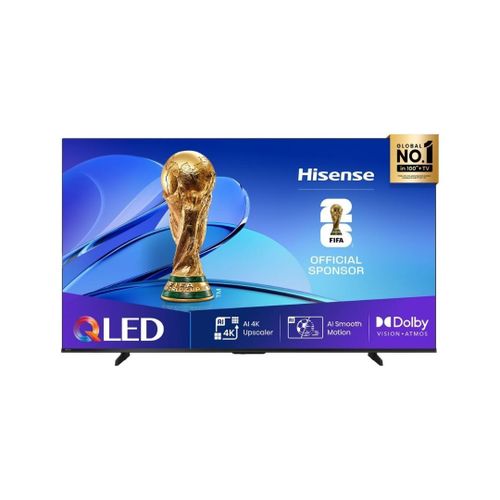Hisense 55-Inch 55Q6Q Smart Frameless 4K QLED TV with Vidaa TV (2YRs WRTY)