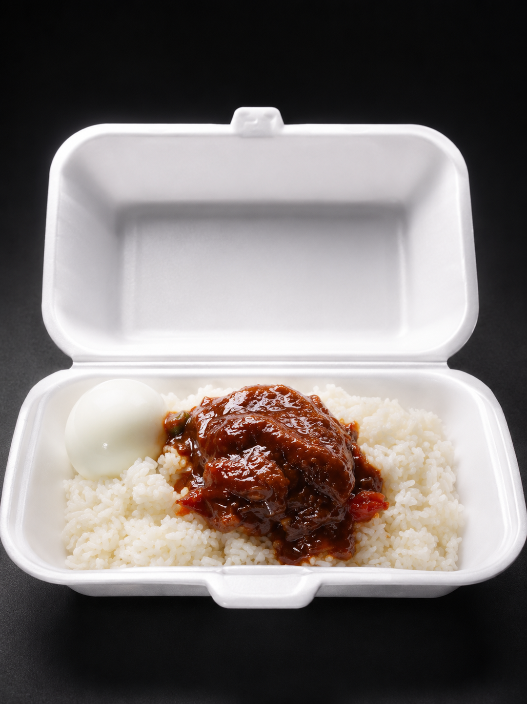 Rice and Pork Stew with Egg