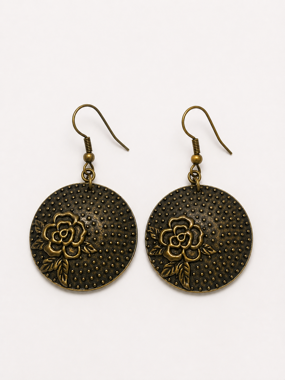 Bronze Bloom Earrings