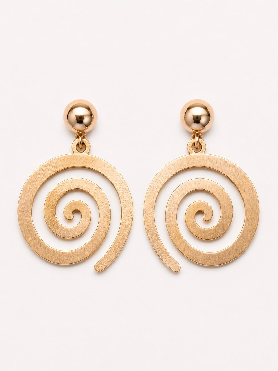 Zen Spiral Earrings