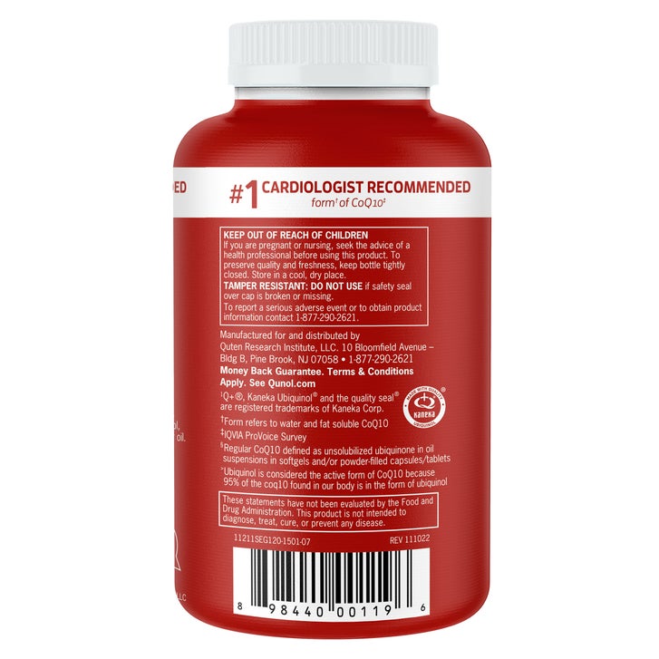 Qunol Mega CoQ10 Ubiquinol 100 mg., 120 Softgels(Exp:04/2029)_1