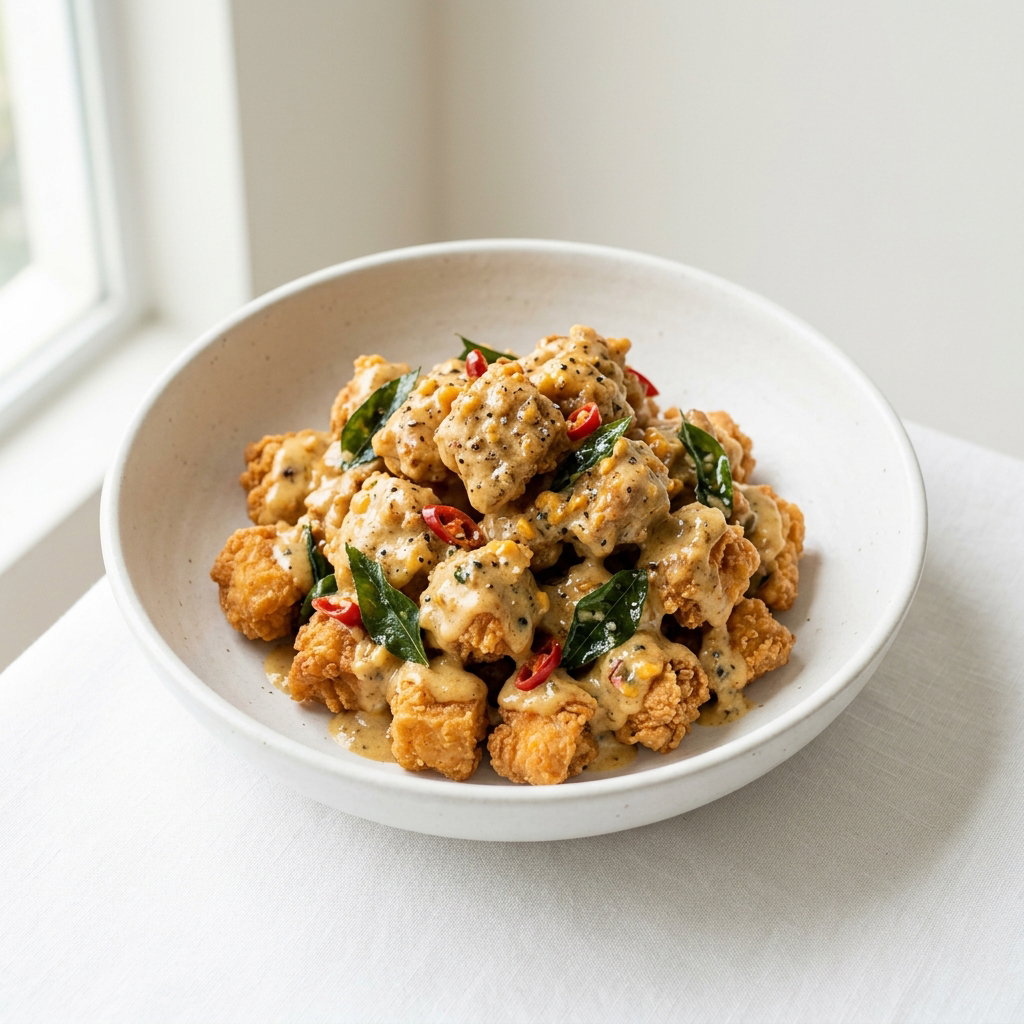 Salted Egg Chicken 咸蛋鸡