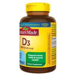 Nature Made Vitamin D3 25 mcg., 650 Softgels(Exp:11/2028)