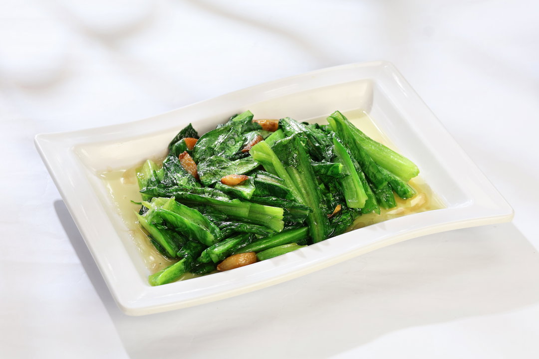 Stir Fried Chinese Lettuce 蒜炒油麦
