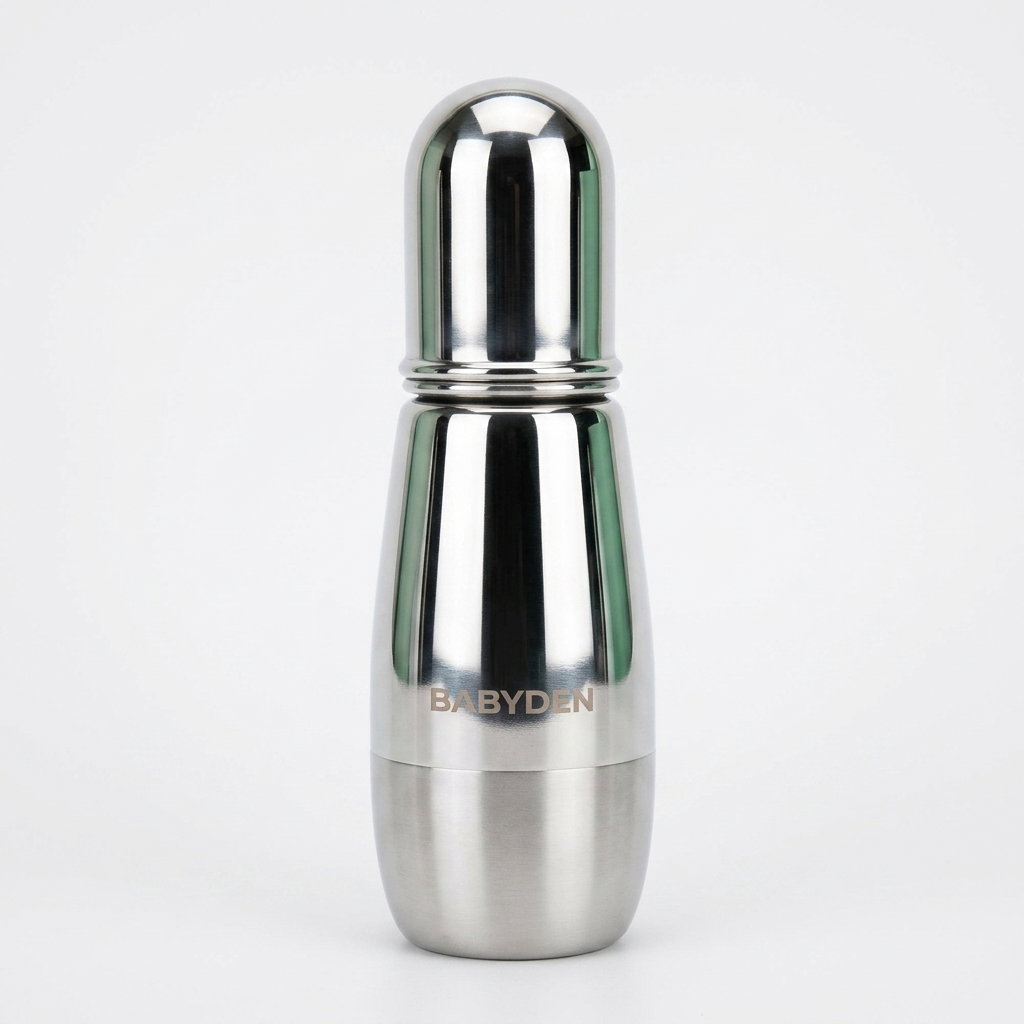Babyden Stainless Steel Bottle Feeding Bottle | 150ml_3