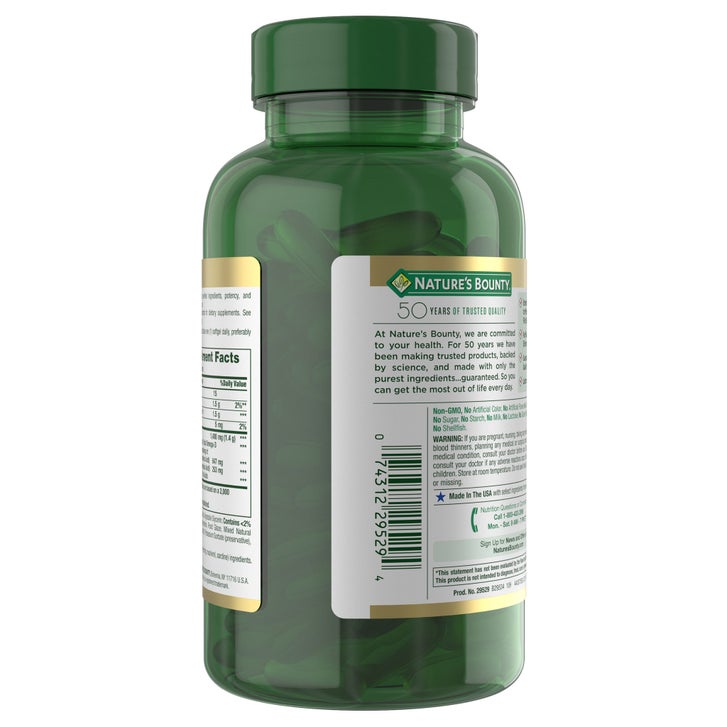Nature's Bounty Fish Oil 1400 mg, 130 Coated Softgels(10/2028)_2