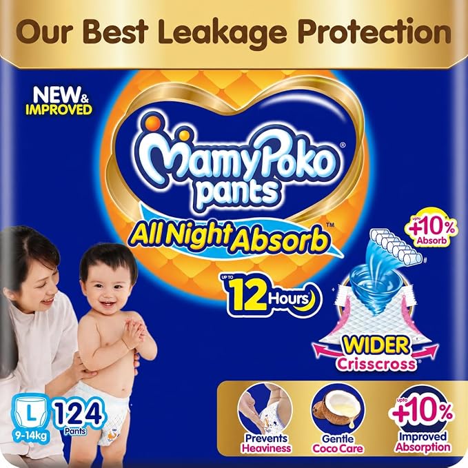 Mamypoko Dipers |  All night absorb| Style Baby Diapers _1