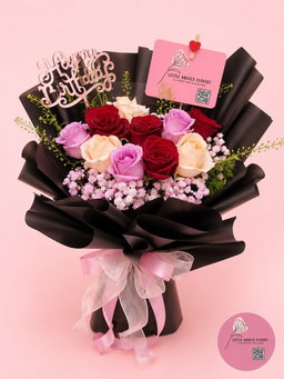 Birthday - Mix Roses Bouquet