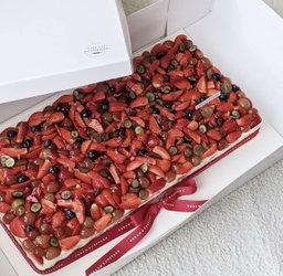 Watermelon Strawberry Cake - Not available on every Monday
