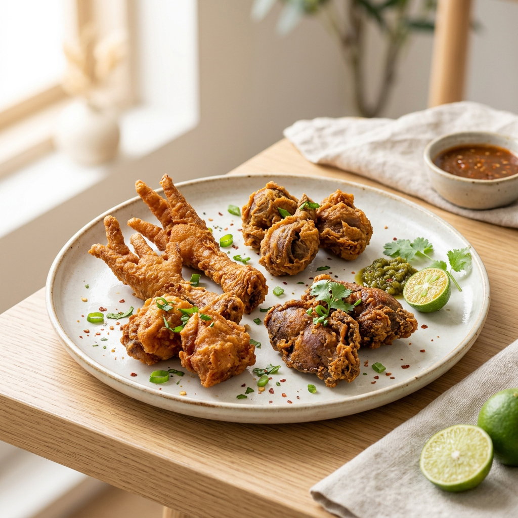 Kaki ayam goreng/Pedal Ayam goreng/Hati Ayam goreng 6 pcs