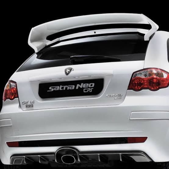 Proton satria neo CPS Boot spoiler