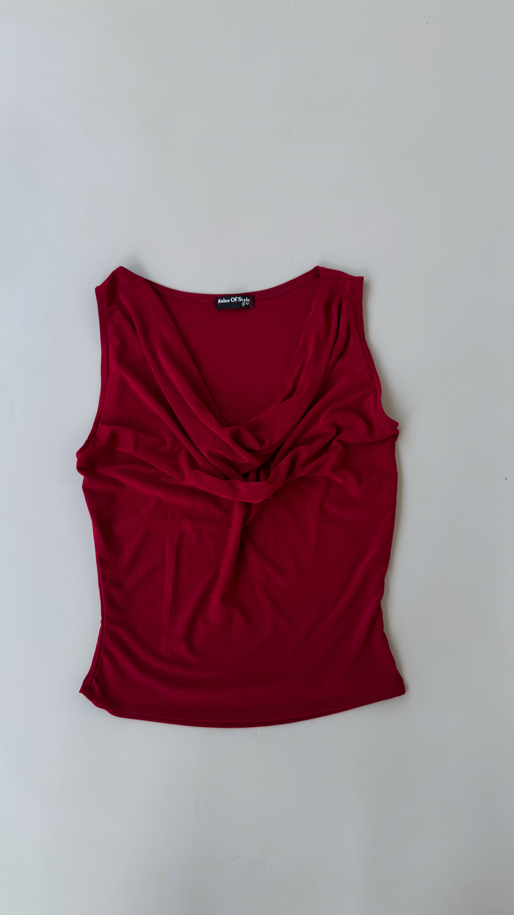 Elodie Cowl Neck Top _1