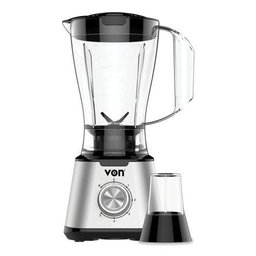VON VSBT06MNX Blender - 1.5L Jar - 600W - White (1YR WRTY)