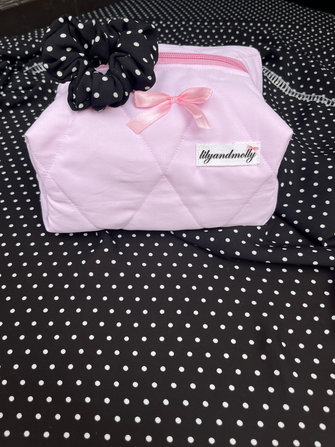 Trousse taille M rose