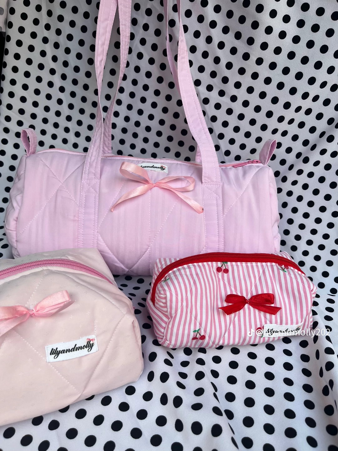 Mini duffle bag rose
