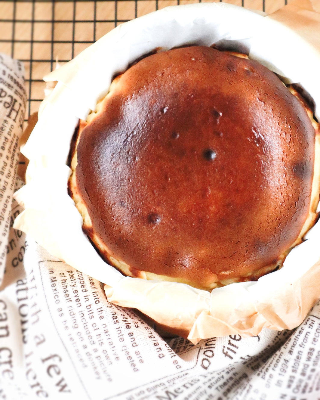 6" Basque Burnt Cheesecake 