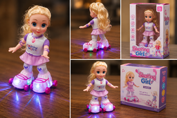 Skating Girl Doll 