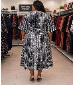Luceez Wrap Dress 4XL