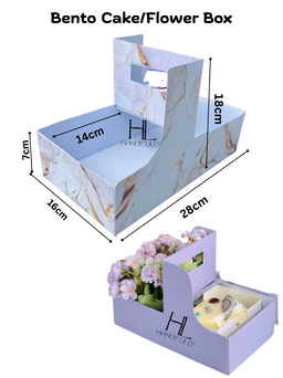 Flower/Cake Bento Box