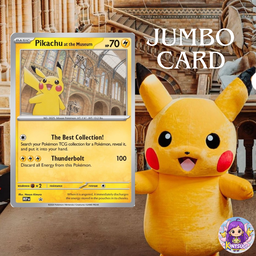 *Exclusive* Pikachu at the Museum Jumbo card