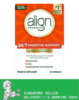 align Daily Probiotic Supplement, 84 Capsules(Exp:07/2028)