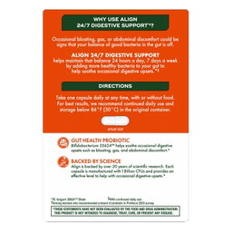 align Daily Probiotic Supplement, 84 Capsules(Exp:07/2028)