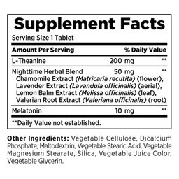 Nature's Bounty Sleep3 10 mg. Melatonin, 120 Tablets(Exp:08/2027)