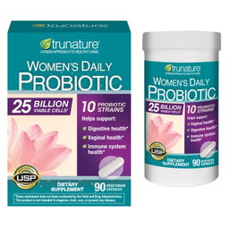 trunature Women's Daily Probiotic, 90 Vegetarian Capsules(Exp:02/2028)